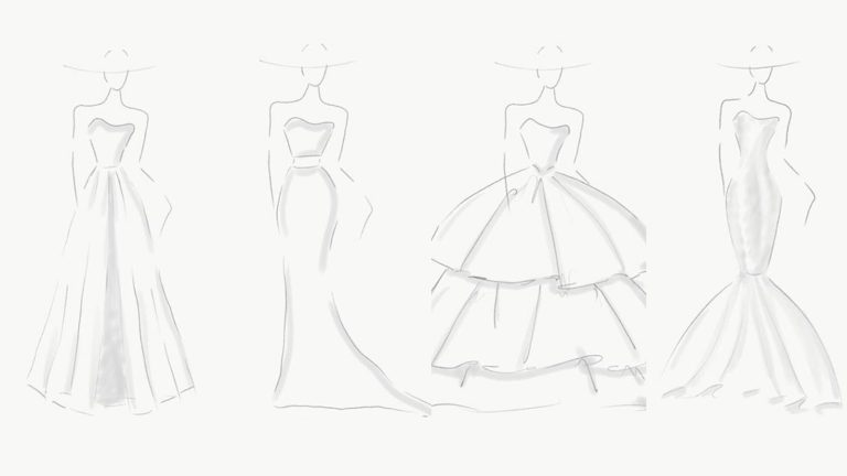 Schnittformen eines Brautkleides – Das musst Du wissen